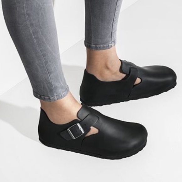 Birkenstock Shoes - Birkenstock London Closed Toe Leather Shoe 39/8